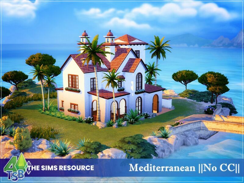 sims 4 cc mediterranean no cc by bozena 2