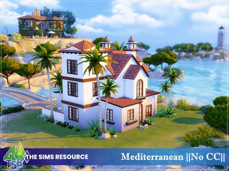 sims 4 cc mediterranean no cc by bozena 3