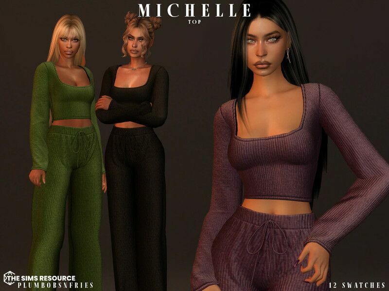 Michelle TOP Sims 4 CC