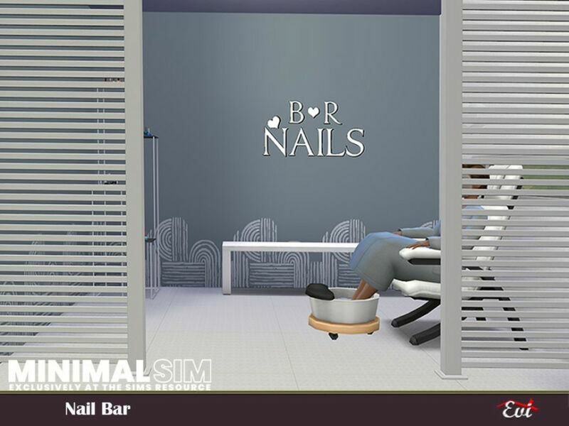 sims 4 cc minimalsim nail bar by evi 5