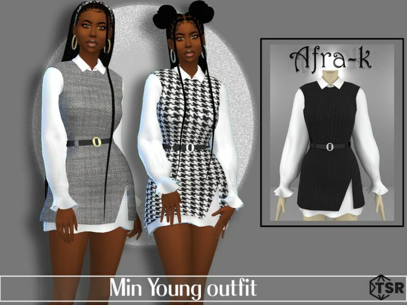 Minyoung Outfit By Akaysims Sims 4 CC