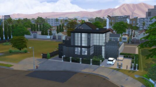 Modern Industrial Loft Sims 4 CC