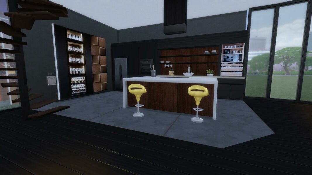 sims 4 cc modern loft kitchen cc free by mrsbarbiex3 3