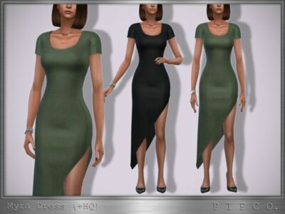 Myra Dress. By Pipco Sims 4 CC