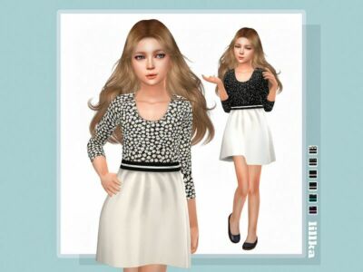 Myriam Dress By Lillka Sims 4 CC