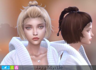 Myrtle Hair Sims 4 CC