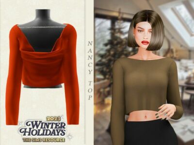 Nancy TOP Sims 4 CC