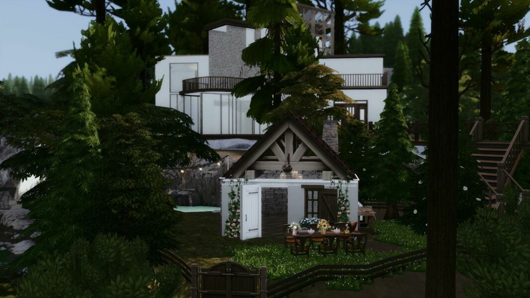 sims 4 cc nature cabin cc free by mrsbarbiex3 2