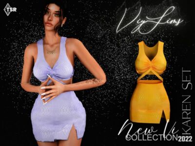 NEW VI Collection – Karen SET Sims 4 CC