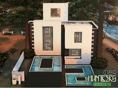 Numbers – 089 House Sims 4 CC