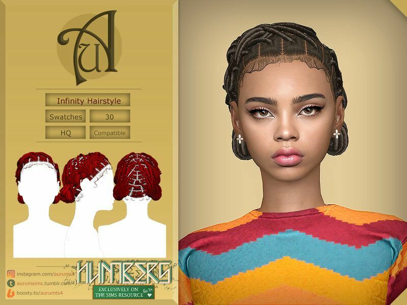 Numbers Collection – Infinity Locs Sims 4 CC