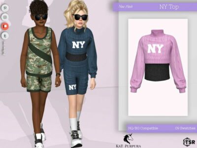 NY TOP Sims 4 CC