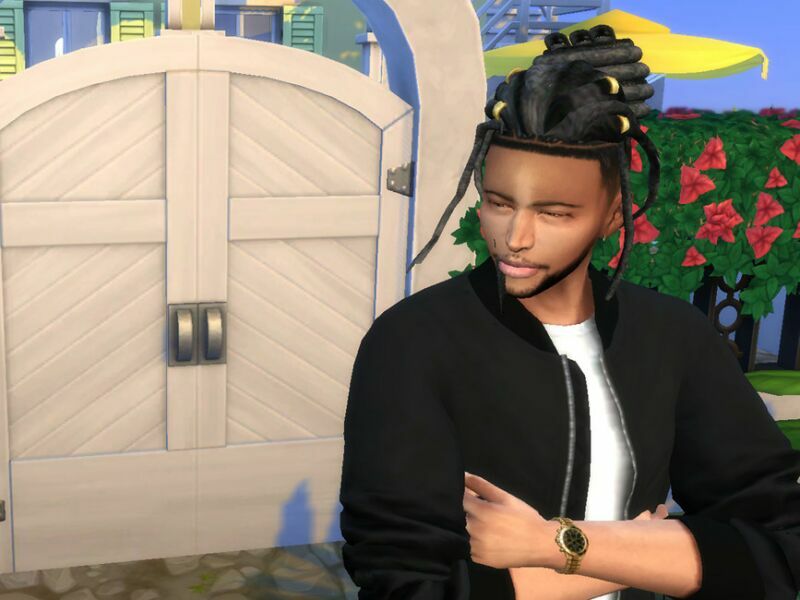 sims 4 cc nywele dreads by drteekaycee 2