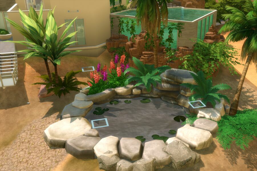 sims 4 cc oasis springs villa cc free by mrsbarbiex3 4