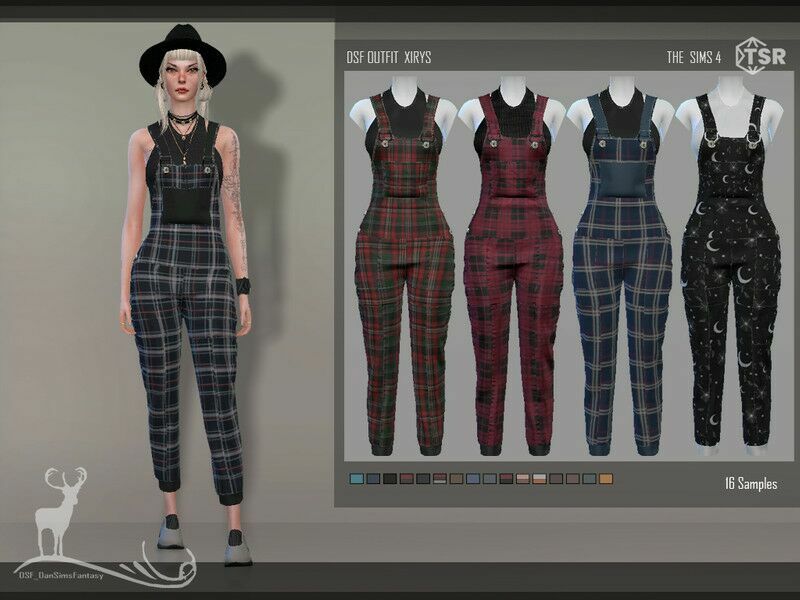 Outfit Xirys Sims 4 CC