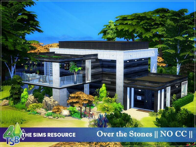 Over The Stones || NO CC || By Bozena Sims 4 CC