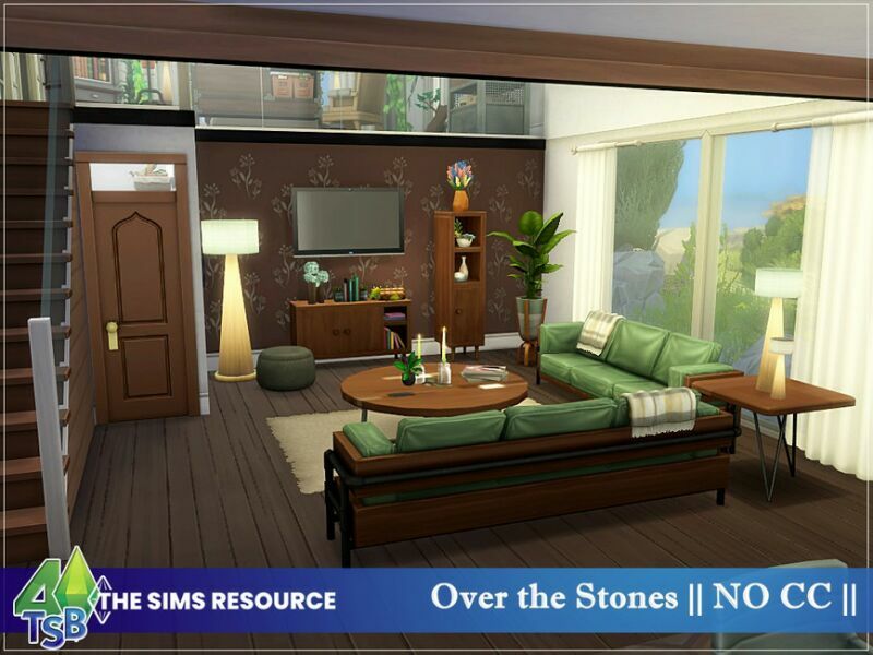 sims 4 cc over the stones no cc by bozena 6