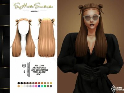 Paola Hairstyle By Sehablasimlish Sims 4 CC