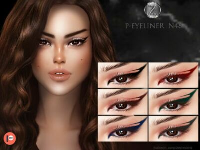 [Patreon] – (Early Access) Eyeliner N48 By Zenx Sims 4 CC