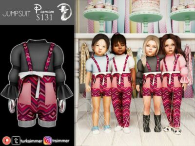 [Patreon] (Early Access) Jumpsuit S131 By Turksimmer Sims 4 CC