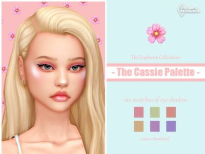 [Patreon] The Cassie Palette By Ladysimmer94 Sims 4 CC