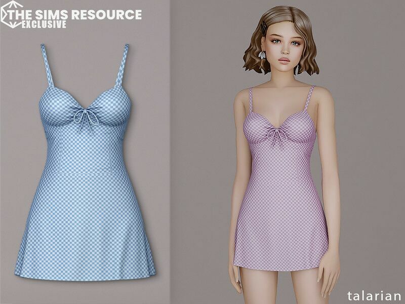 Phoenix Dress By Talarian Sims 4 CC