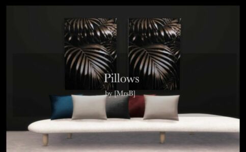 Pillow| CC By Mrsbarbiex3 Sims 4 CC