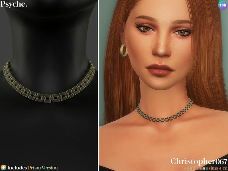 Psyche Necklace By Christopher067 Sims 4 CC