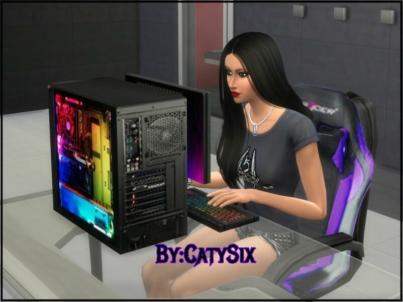 sims 4 cc razer pc v2 by catysix 2