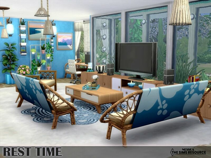 sims 4 cc rest time by nessca 4