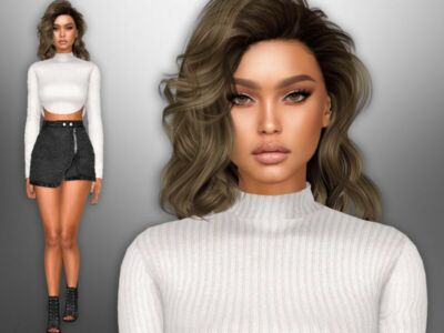 Rhea Batiste By Divaka45 Sims 4 CC