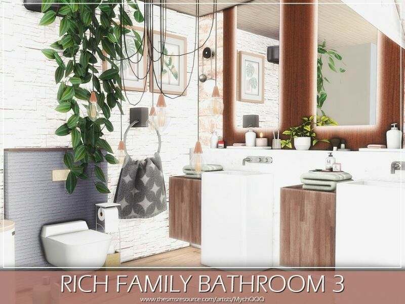 sims 4 cc rich family bathroom 3 by mychqqq 3