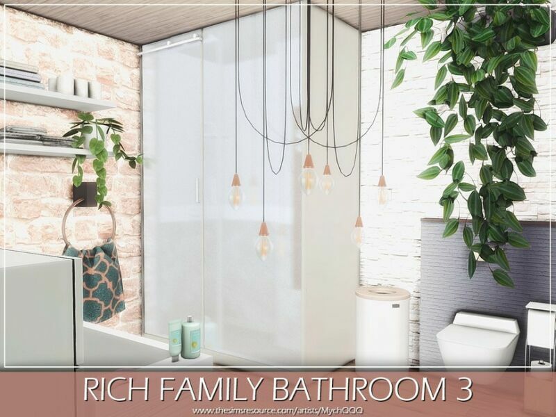 sims 4 cc rich family bathroom 3 by mychqqq 5