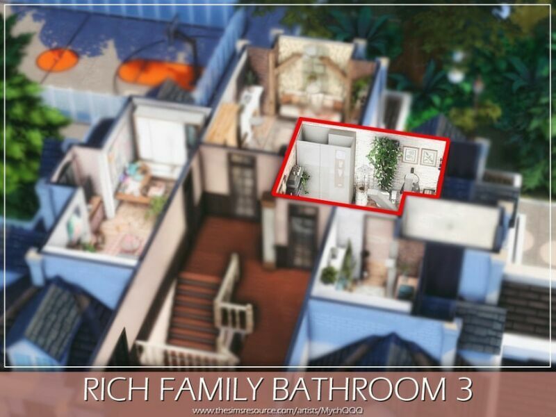 sims 4 cc rich family bathroom 3 by mychqqq 7