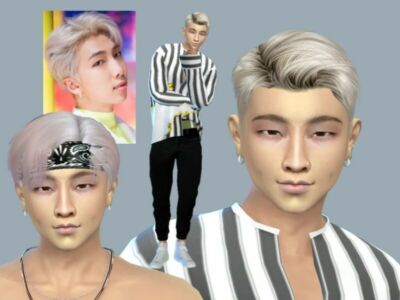 RM – KIM Namjoon – BTS (Request) By Starafanka Sims 4 CC