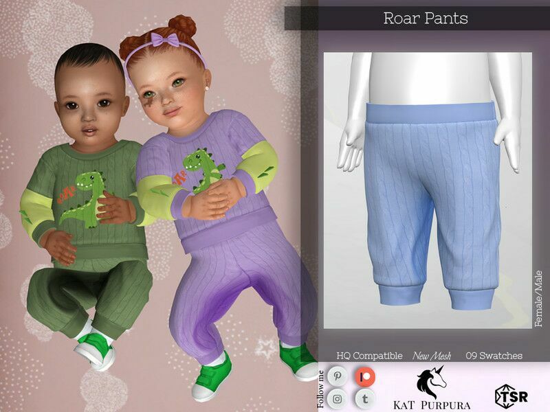 Roar Pants Sims 4 CC