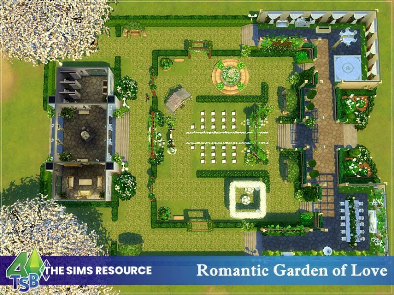 sims 4 cc romantic garden of love no cc by bozena 2