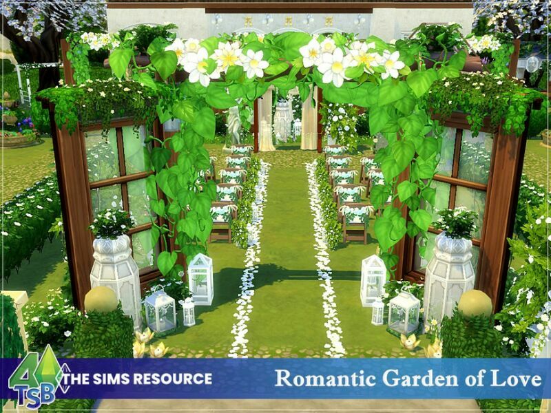 sims 4 cc romantic garden of love no cc by bozena 3