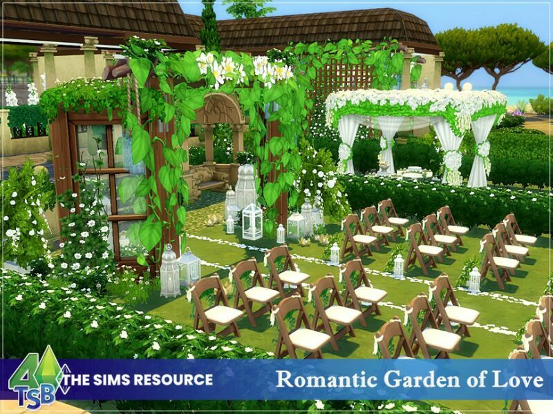 sims 4 cc romantic garden of love no cc by bozena 5