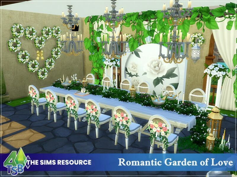 sims 4 cc romantic garden of love no cc by bozena 6