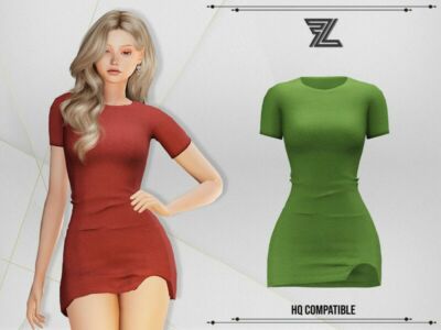 Rose Dress By Forlima Sims 4 CC