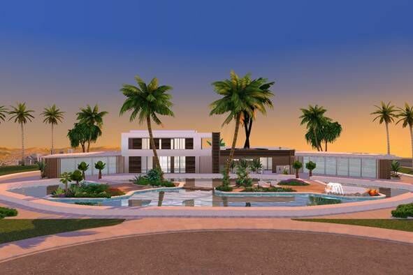 sims 4 cc round water house cc free by mrsbarbiex3 2