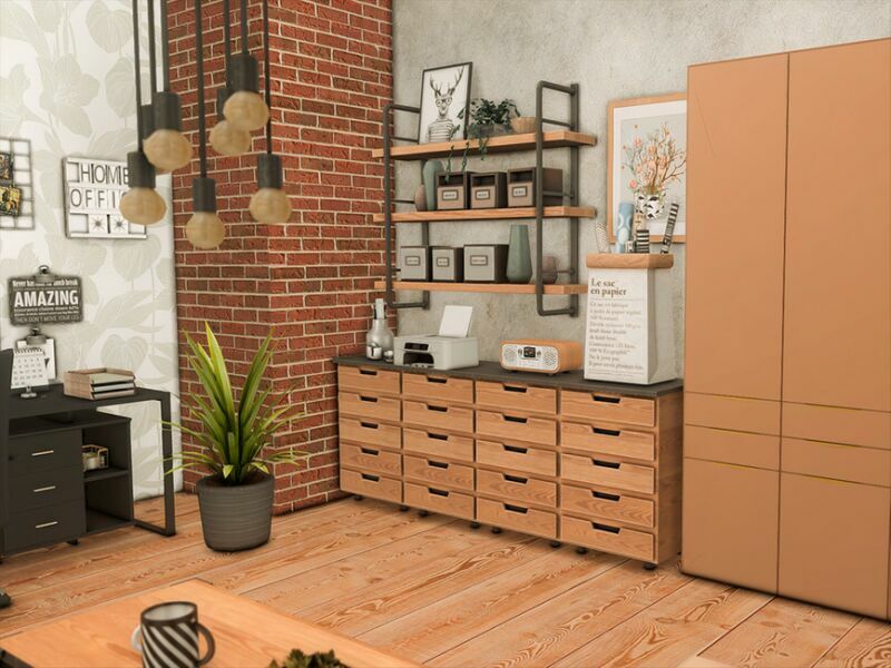 sims 4 cc ruben office tsr only cc by xogerardine 2