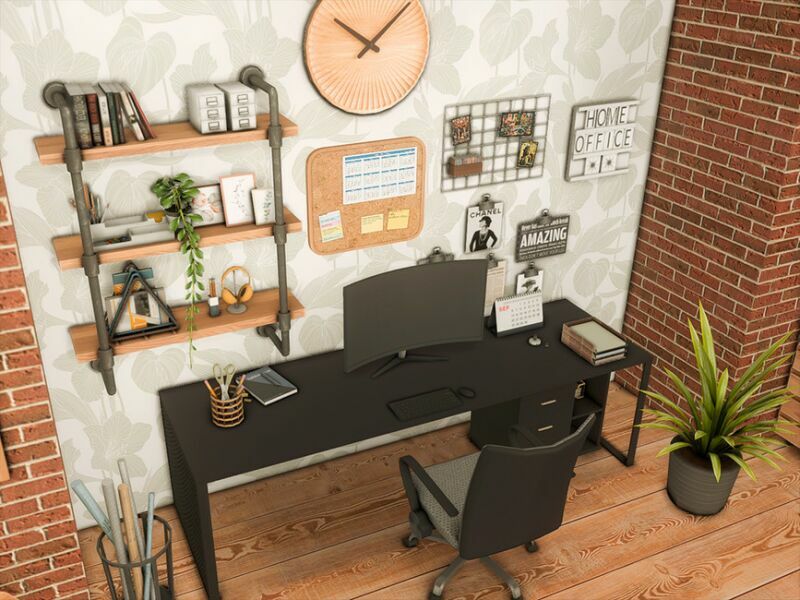 sims 4 cc ruben office tsr only cc by xogerardine 3