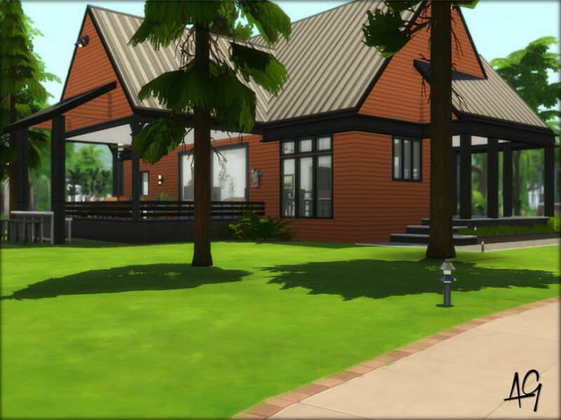 sims 4 cc rustic contempo no cc by algbuilds 3