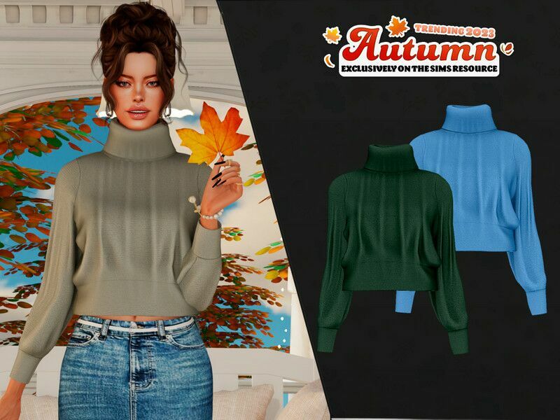 Sair Autum TOP Sims 4 CC