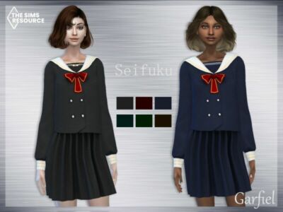 Seifuku By Garfiel Sims 4 CC