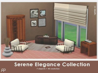 Serene Elegance Collection Sims 4 CC