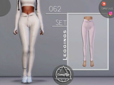 SET 062 – Leggings By Camuflaje Sims 4 CC