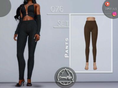 SET 076 – Pants By Camuflaje Sims 4 CC